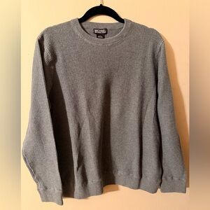 Michael Kors Men's Crewneck Sweater in Gray